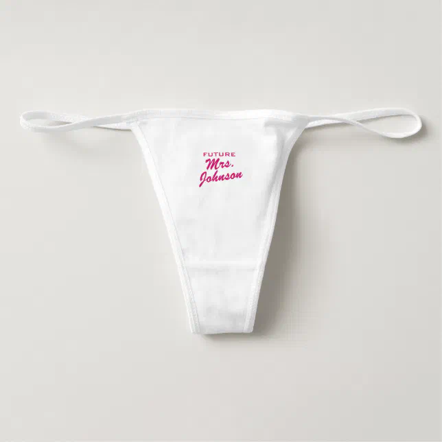 funny panties for bride