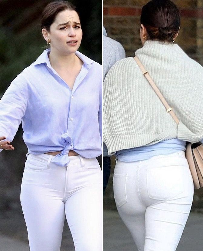 devashish bose recommends Emilia Clarke Yoga Pants