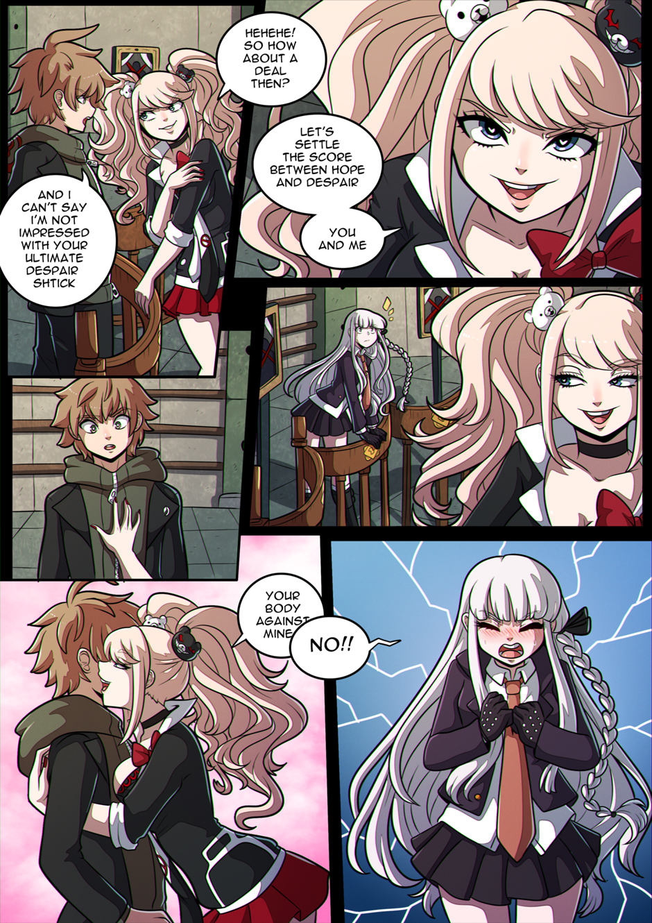 aaron mccarroll share danganronpa junko rule 34 photos