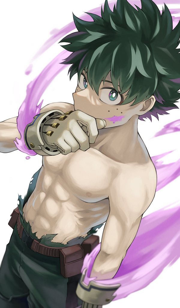 david strouse recommends izuku midoriya shirtless pic