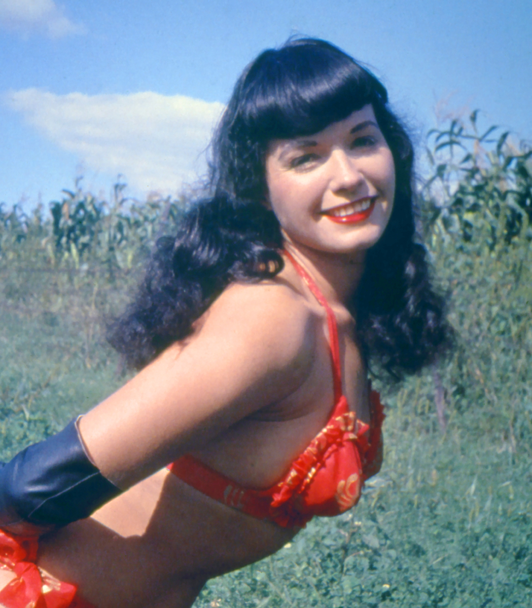 donna parkman add black haired pin up girl photo