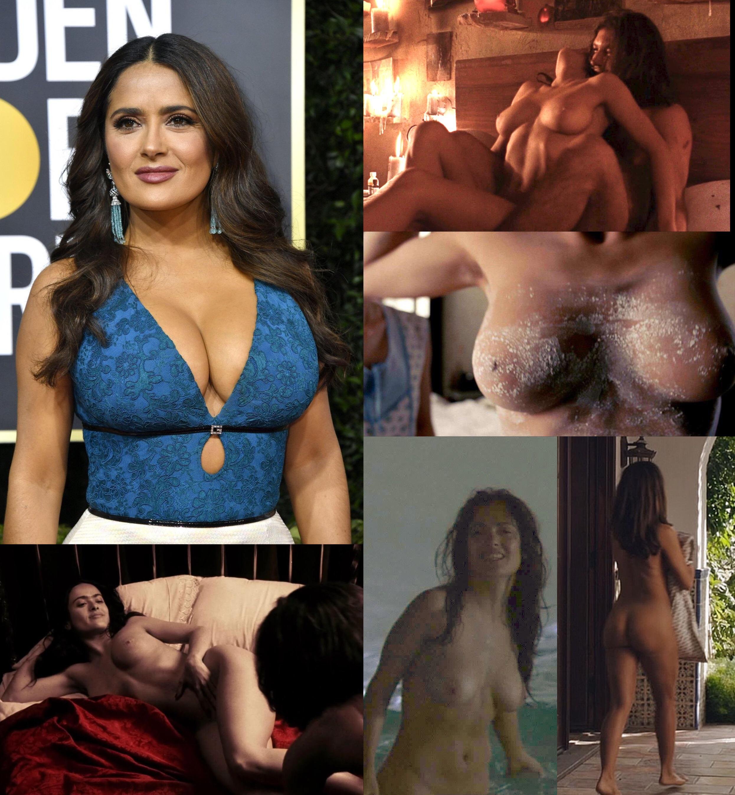 Salma Hayek Naked Ass porn cha