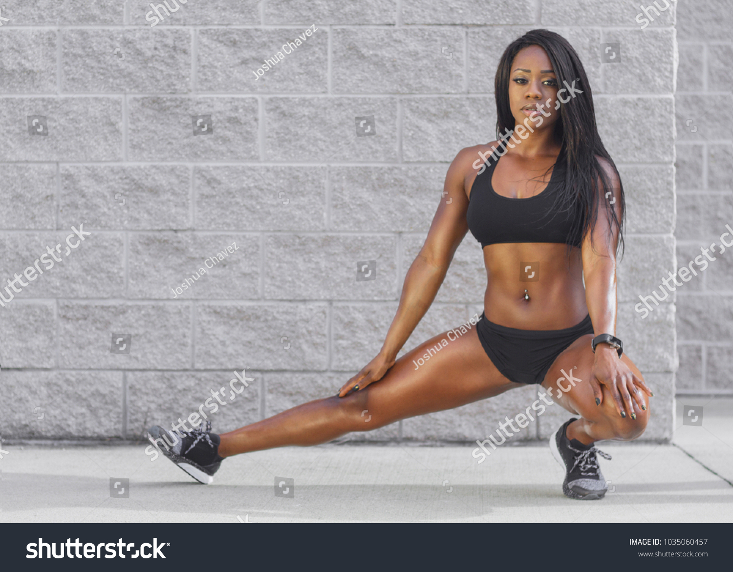 deesha gorasia recommends black fitness female models pic