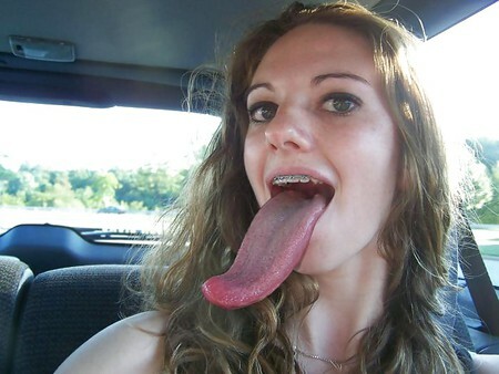 super long tongue porn