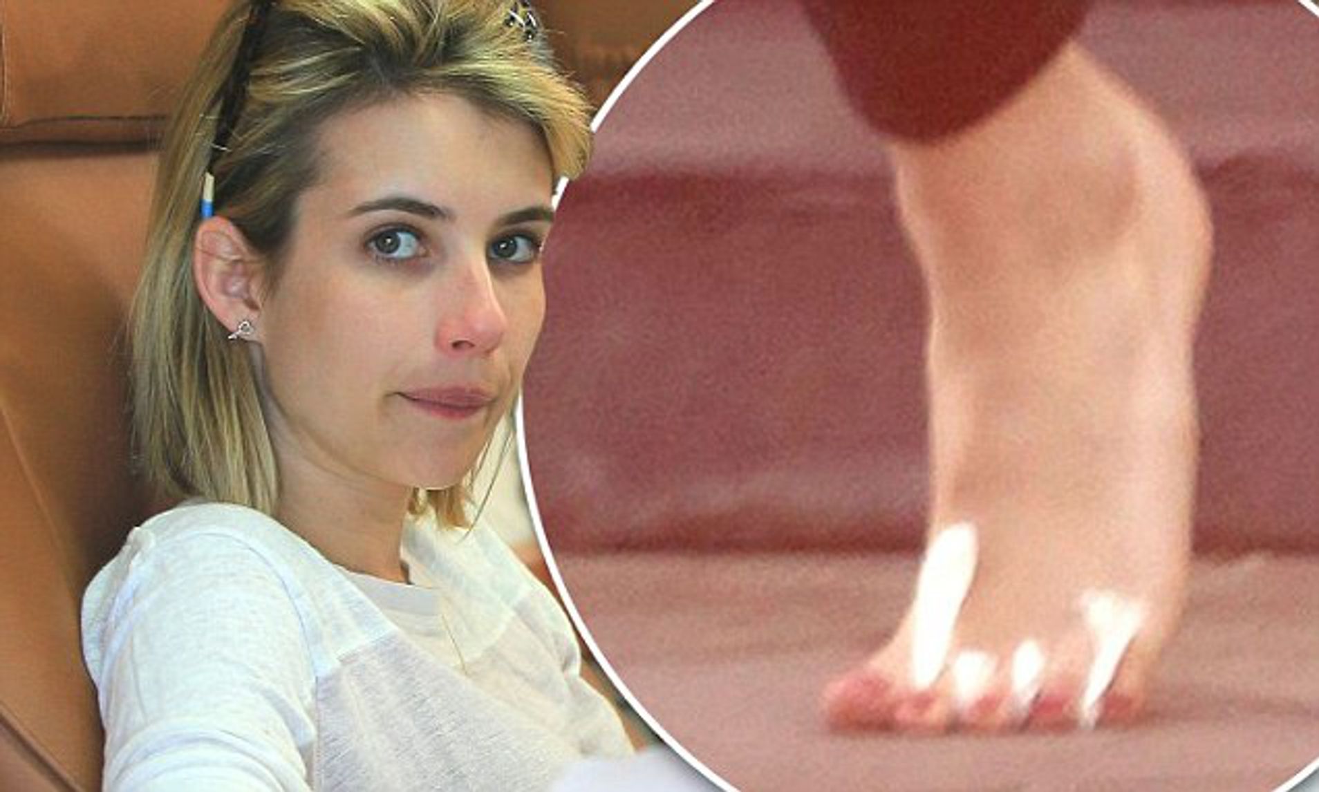 daniel hodson recommends emma roberts feet pic