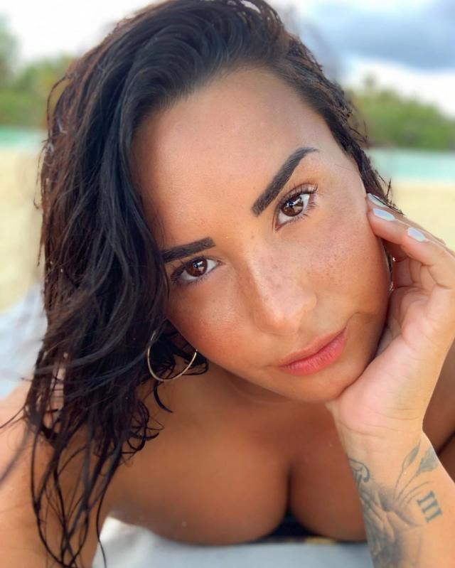 christa grover recommends demi lovato leaked nudes pic