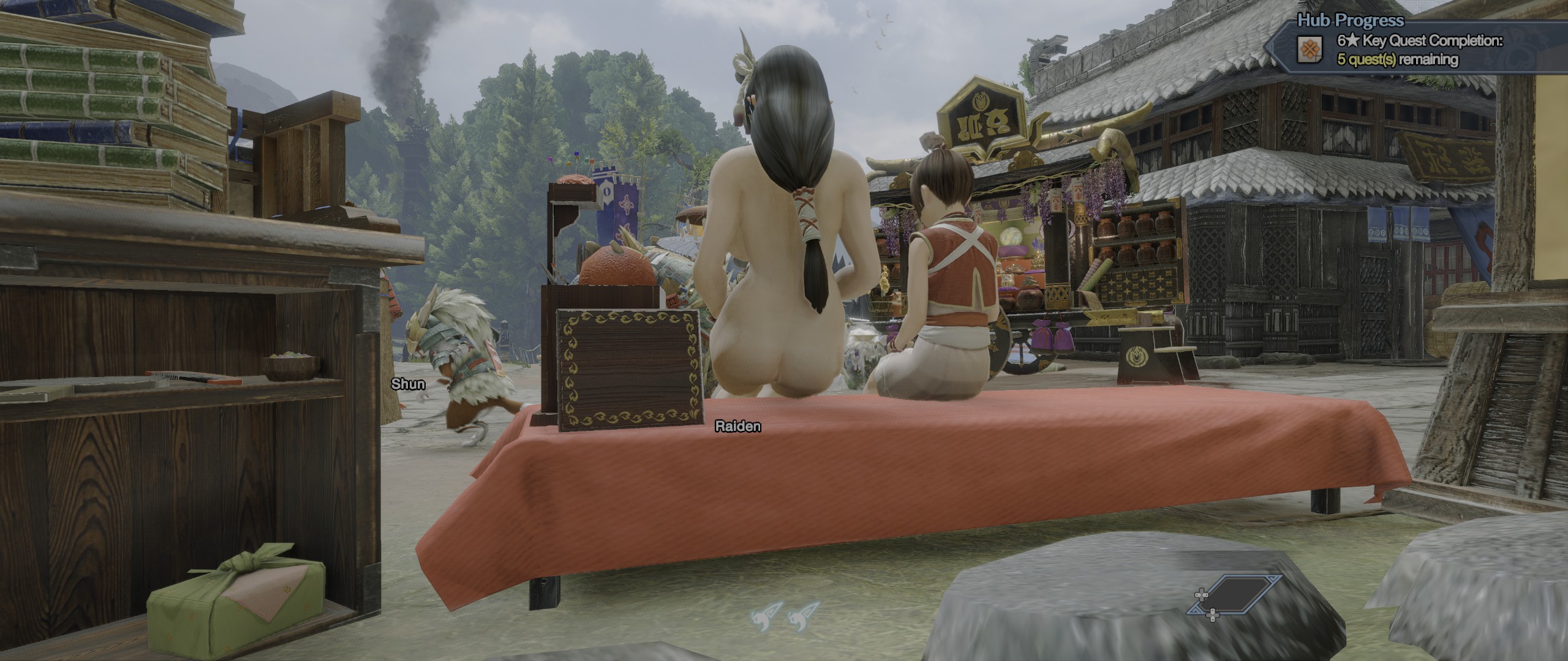 asnah ahmad recommends monster hunter nude mod pic