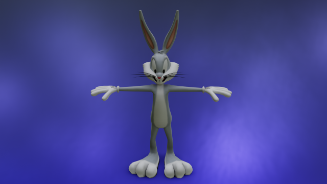 bugs bunny 3d model