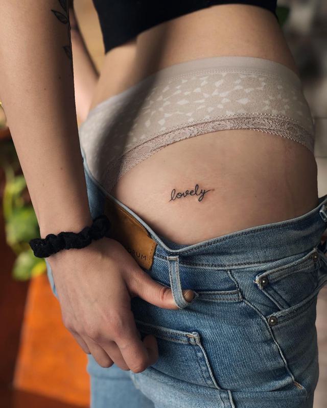 adelene williams recommends Small Butt Tattoos