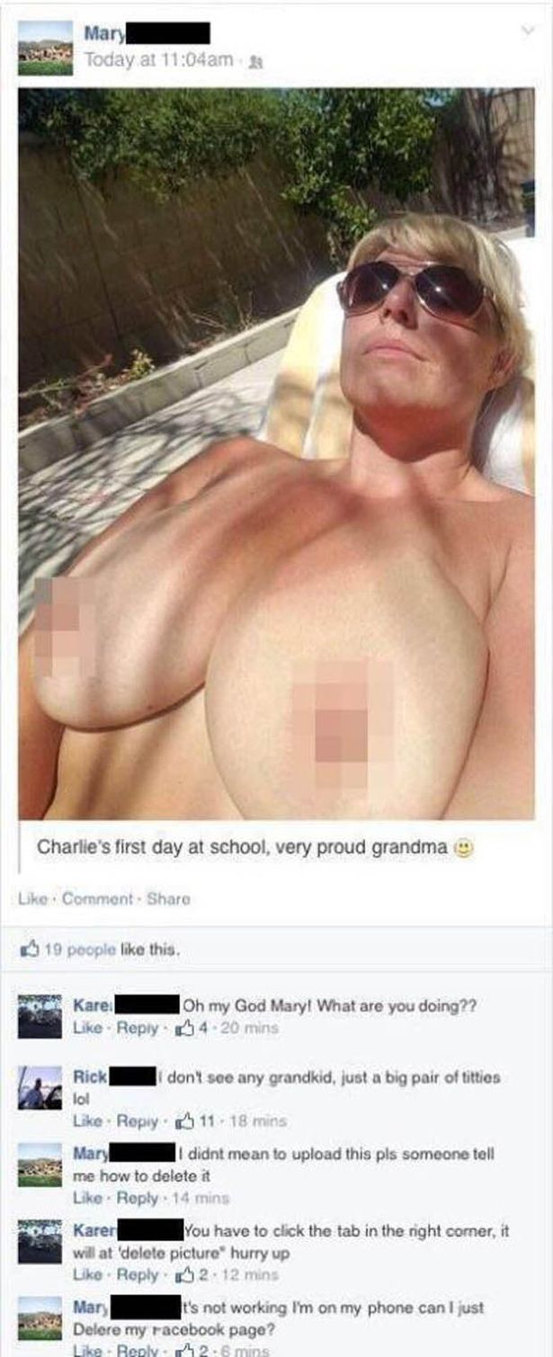 dennis brandon recommends Accidental Nude On Facebook