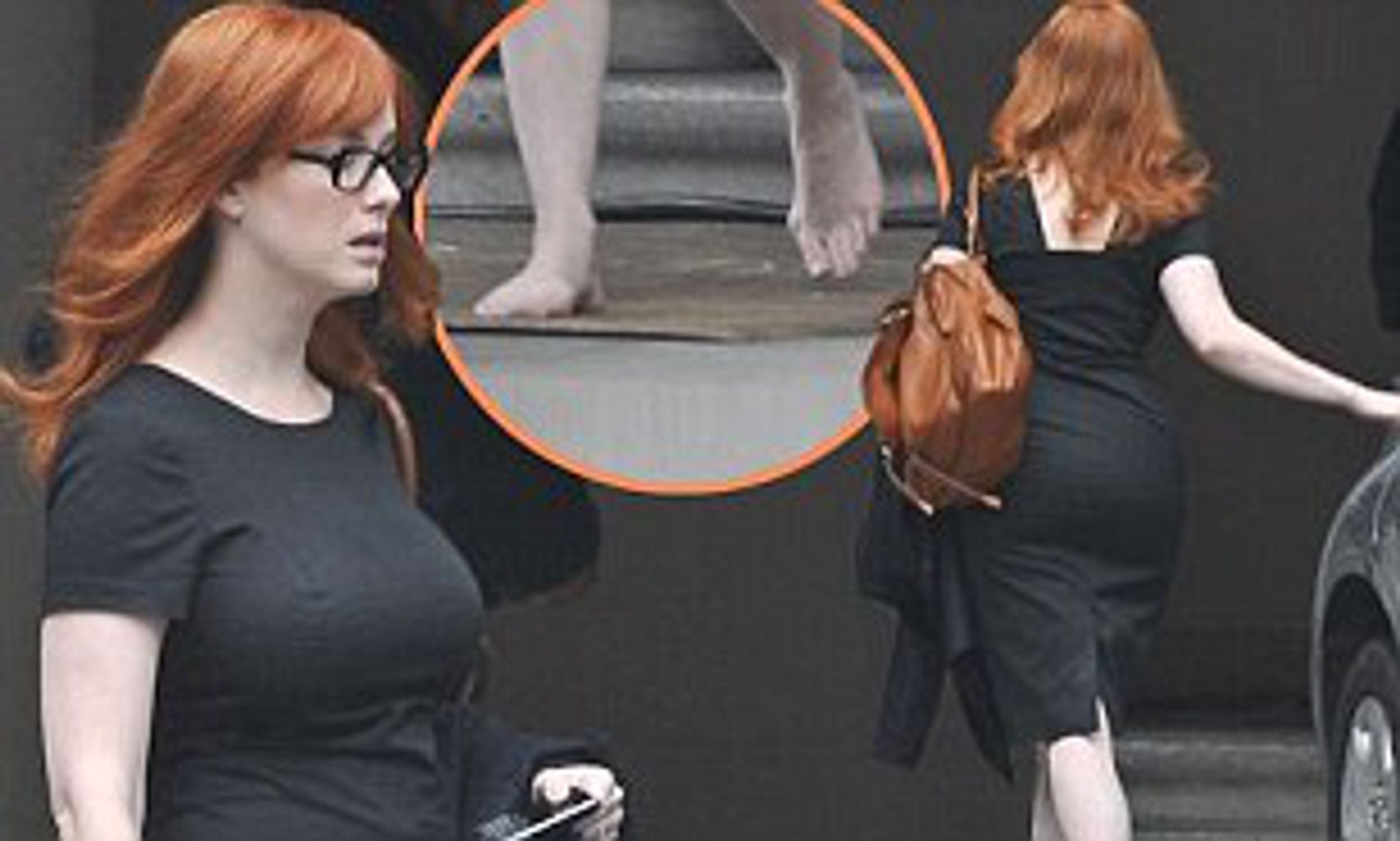 Christina Hendricks Feet son birthday