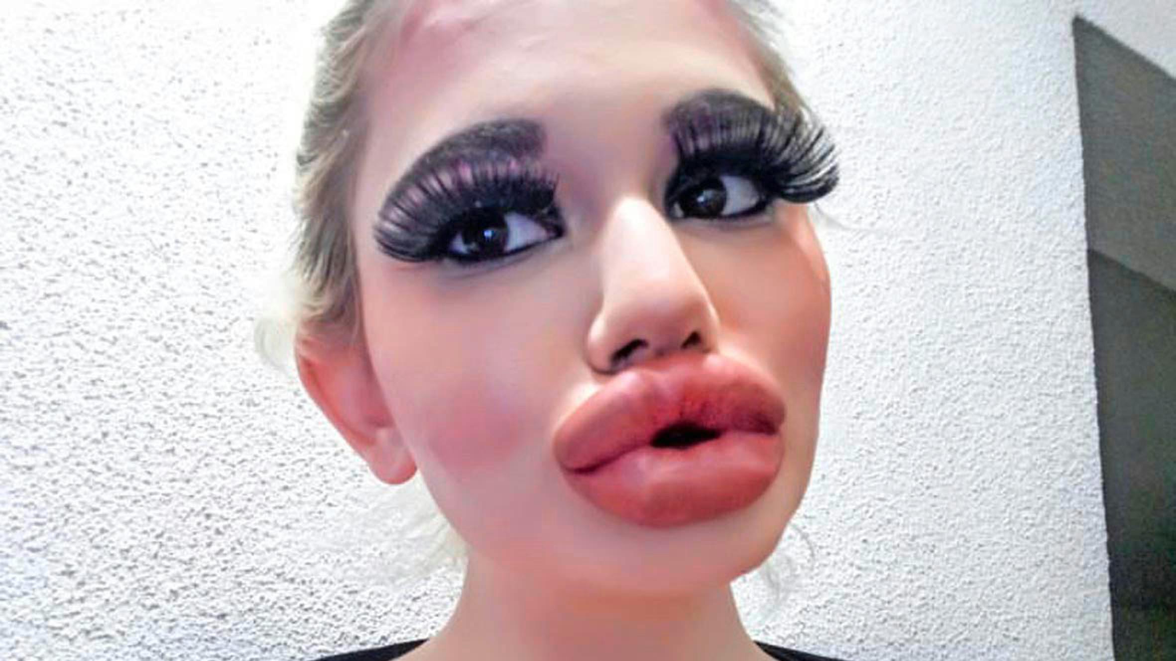 brooke olejniczak add photo fake lips and tits