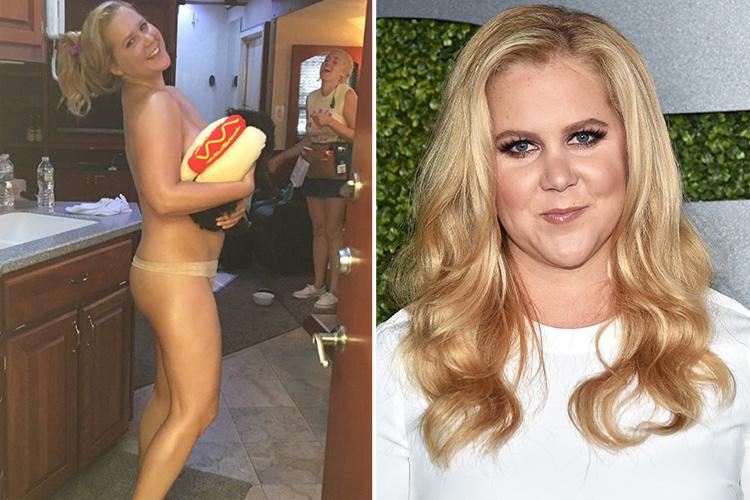 amy schumer butt naked