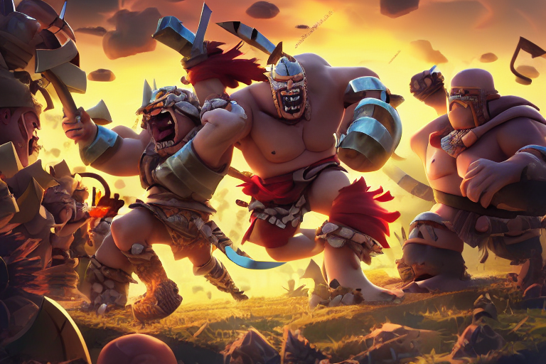 anime clash of clans