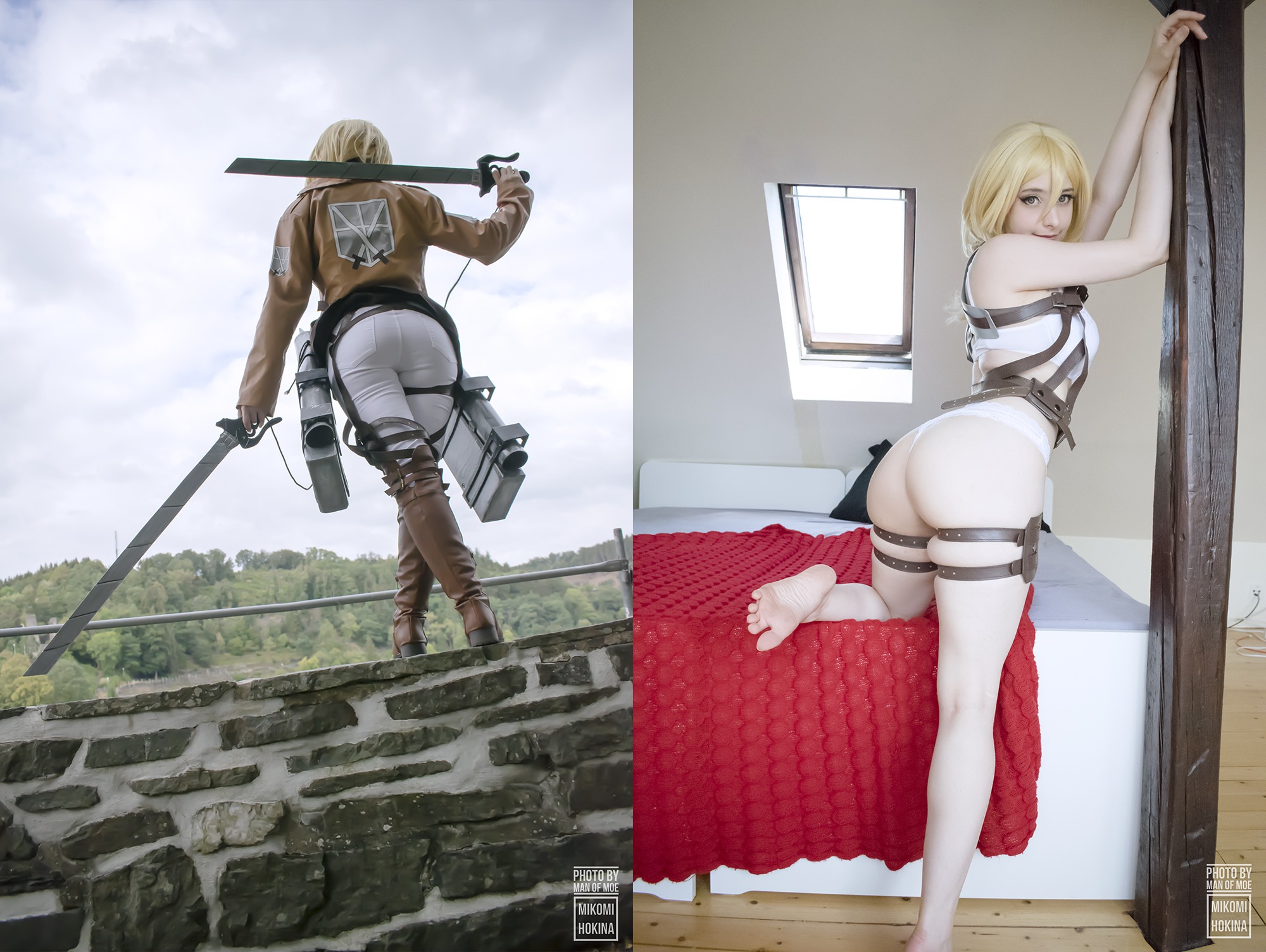 bernadette barber recommends attack on titan cosplay porn pic