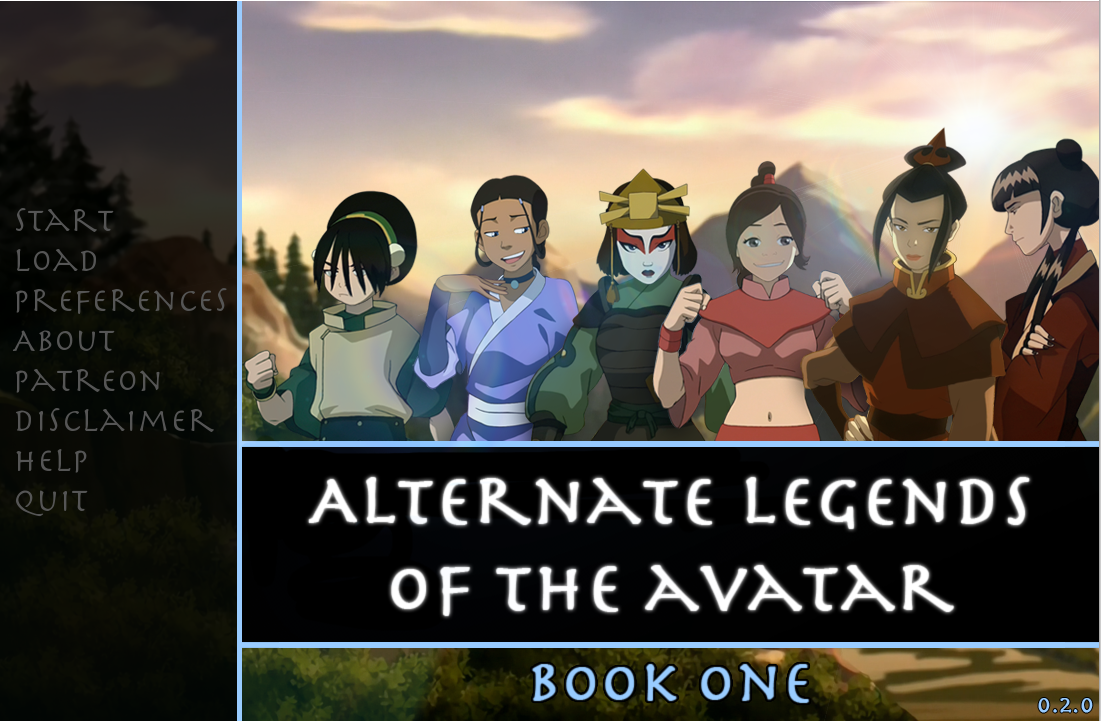 avatar the last airbender sex game