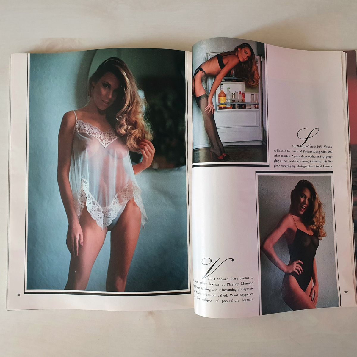 pictures of vanna white in playboy magazine