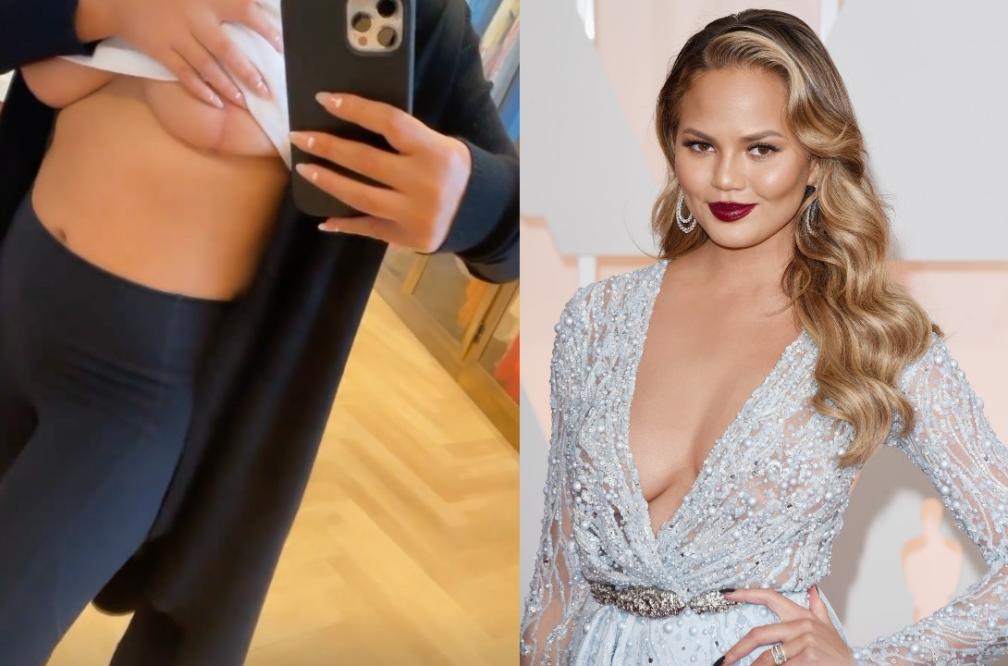 Chrissy Teigen Boob Flash creampie breeding