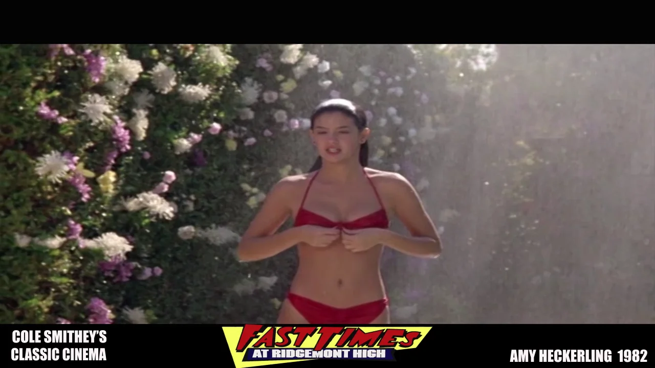 abir mounzer recommends Ridgemont High Pool Scene