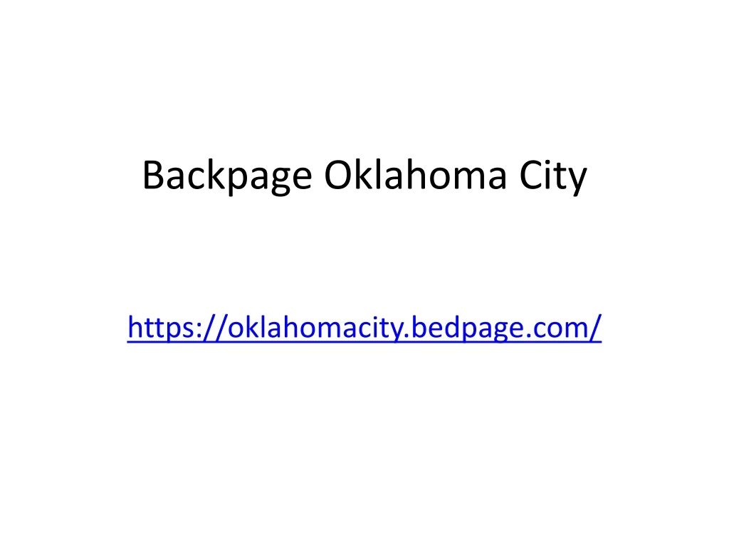 carol tingle recommends back page oklahoma pic