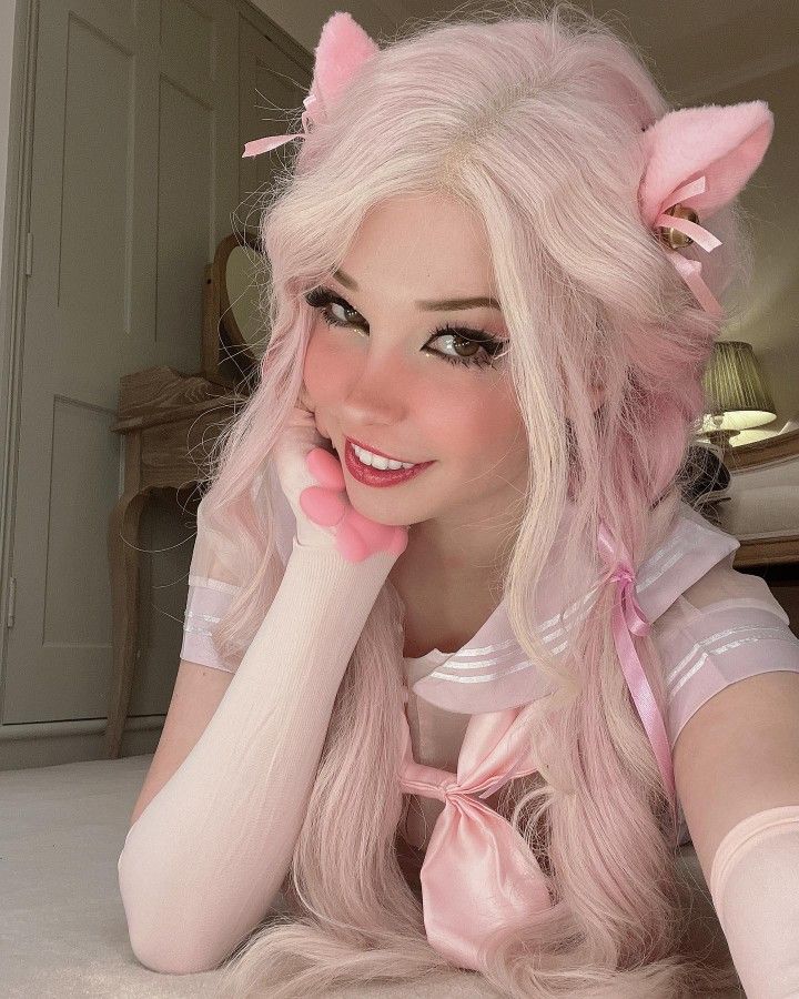 devarsh sheth add photo belle delphine cat ears