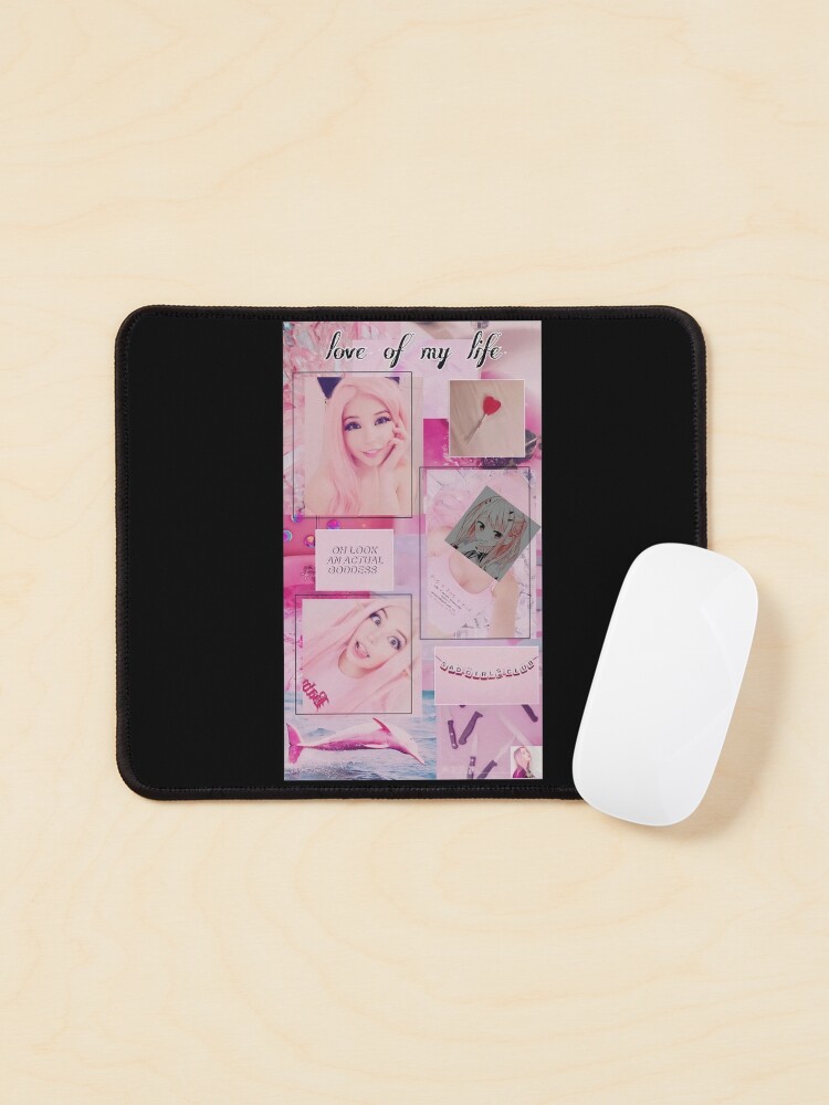 belle delphine mouse pad