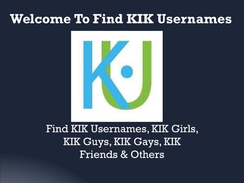 bi guy kik names