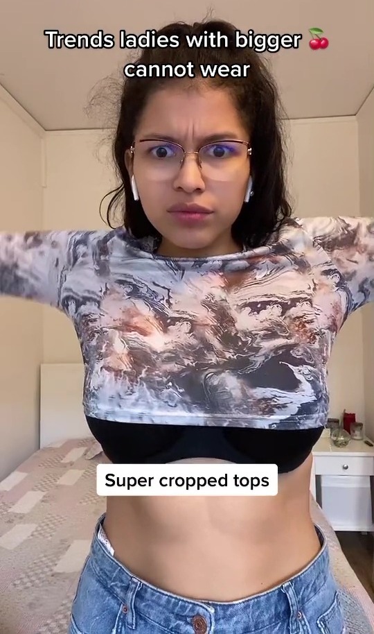 connie havener recommends Big Boobs Crop Top