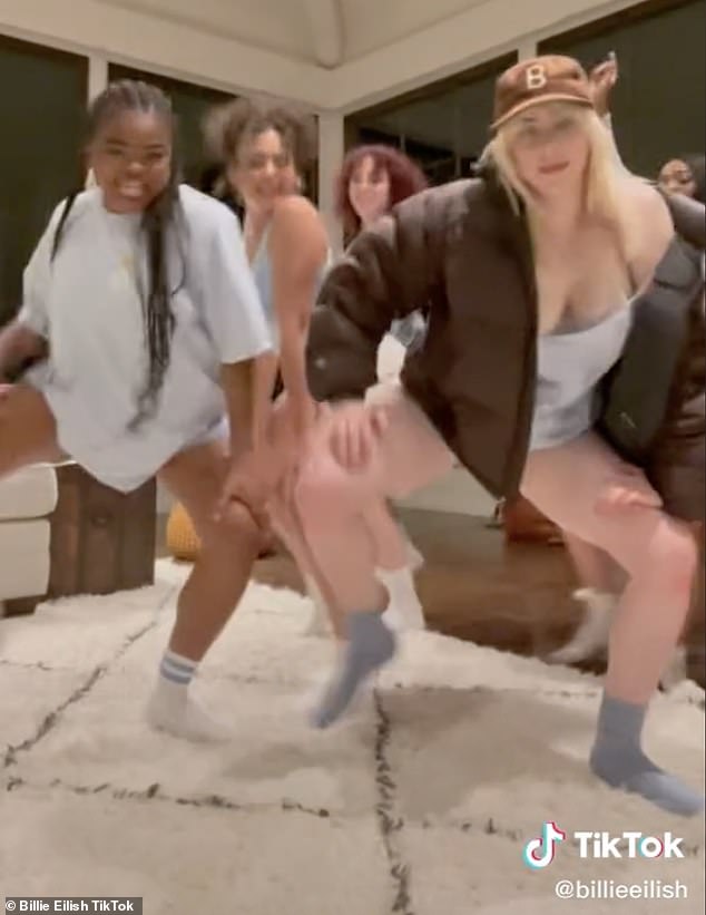 doug sayles add billie eilish dancing uncensored photo