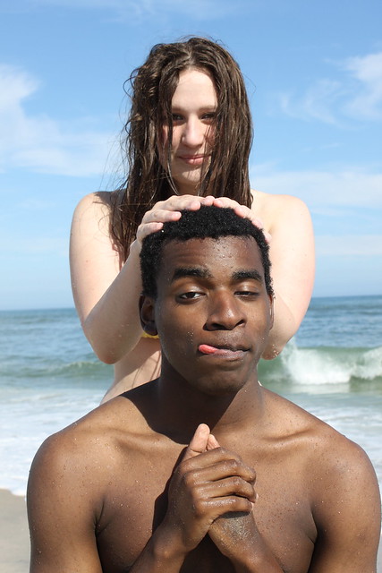 black guy nude beach
