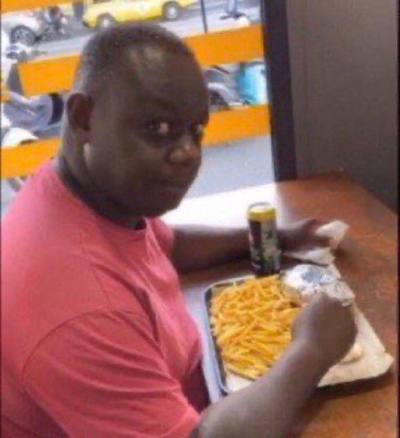 Black Man Eating Meme sugimoto gifs