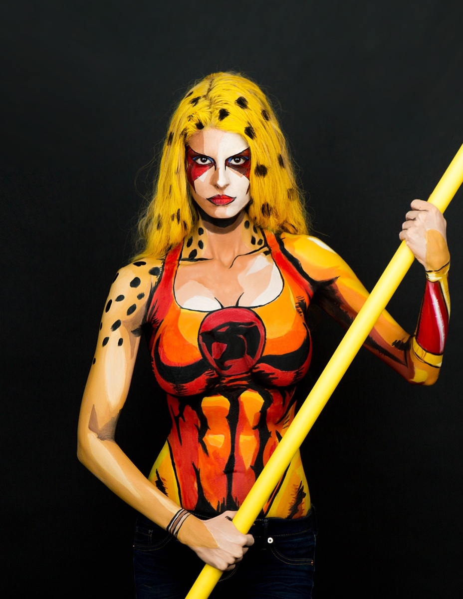 cody knauss recommends body paint cosplay girls pic