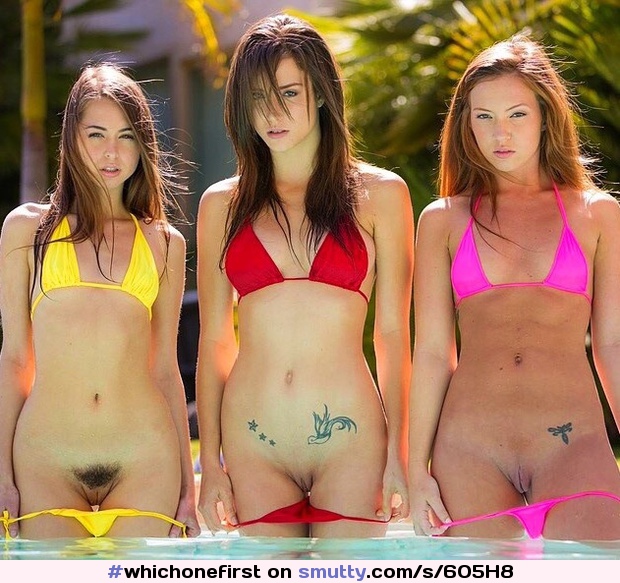 Bottomless Bikini Girl nia nacci