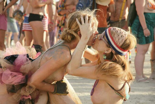 burning man group sex