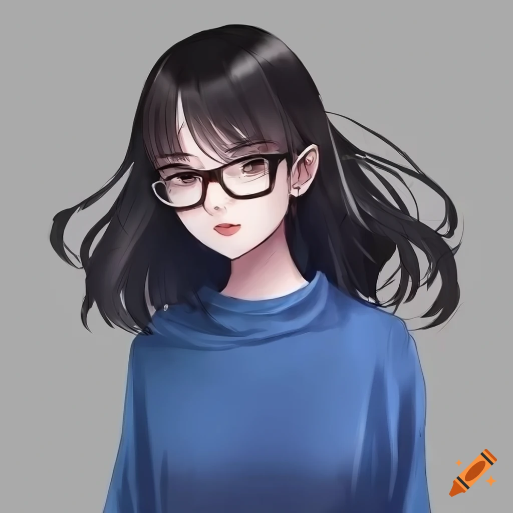brian shira recommends girl with glasses anime pic