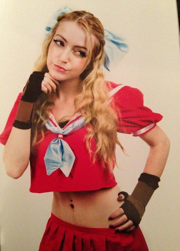 devang kotak add street fighter karin cosplay photo