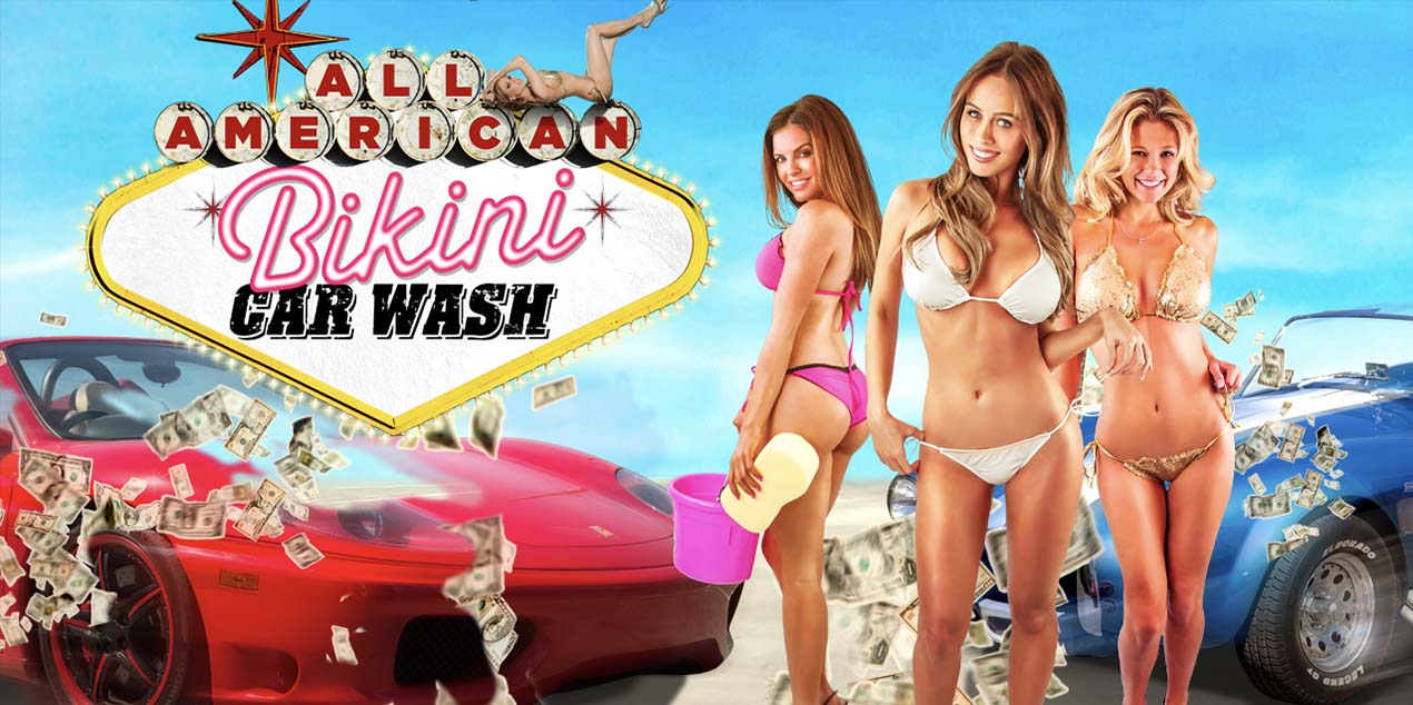 Best of Hot bikini car wash