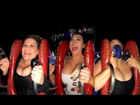 sling shot ride boobs