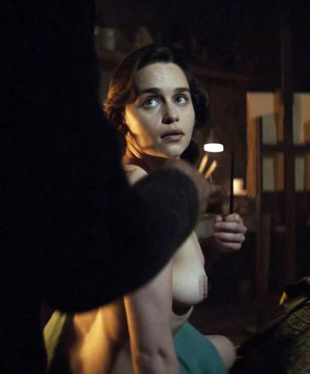 che si share emilia clarke full frontal nude photos