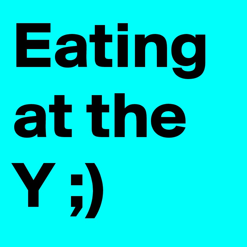 Eating At The Y black teen