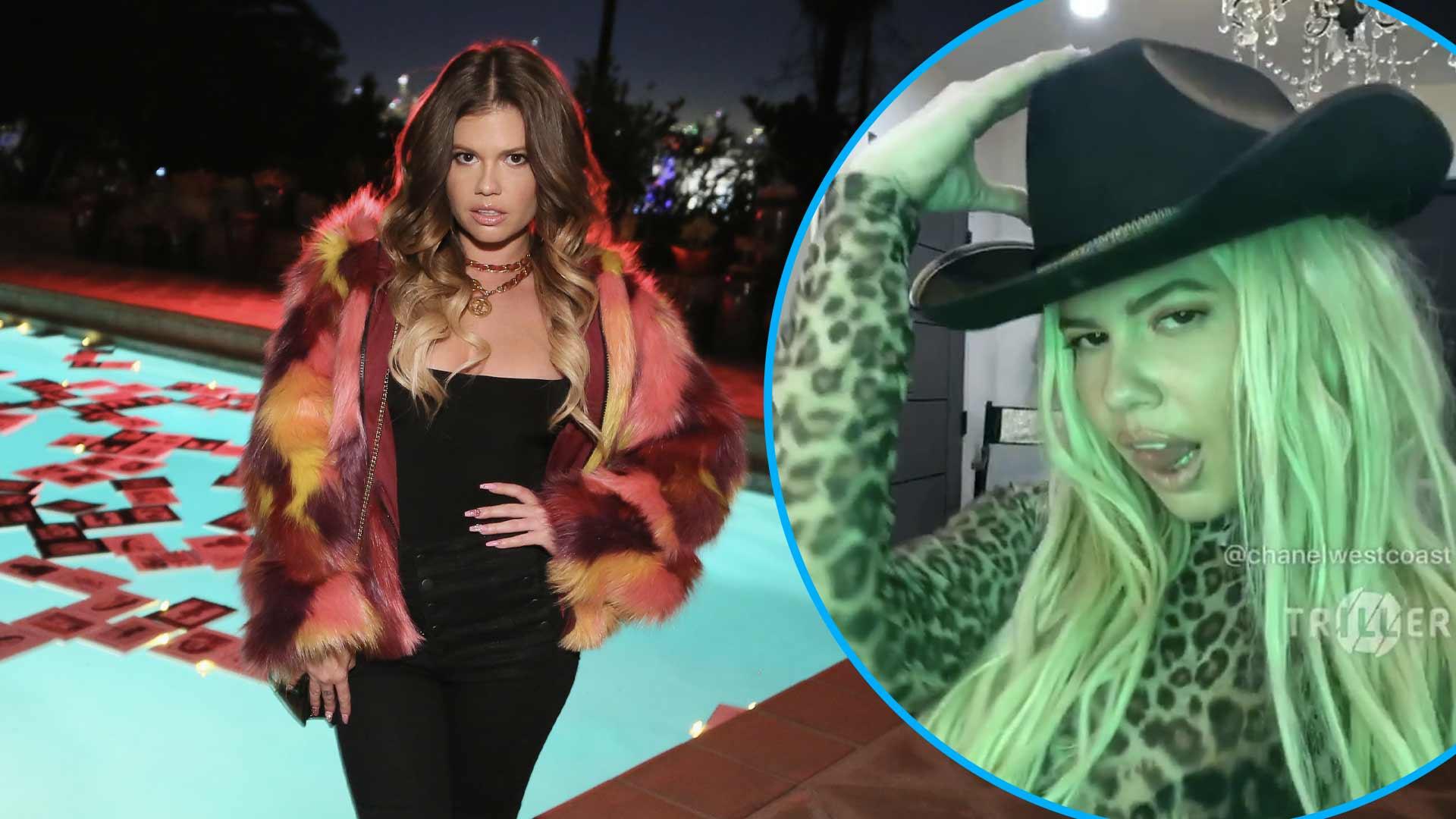 an ke recommends chanel west coast see thru pic