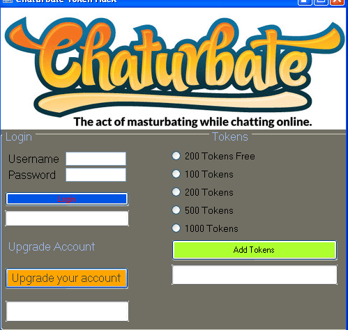 chaturbate token hack android