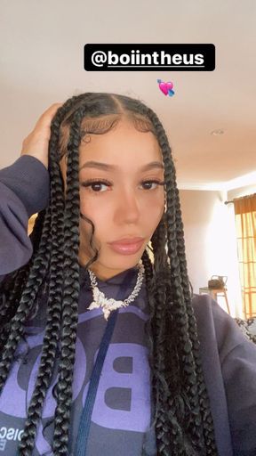 brandi renay edwards share coi leray braids with curly ends photos