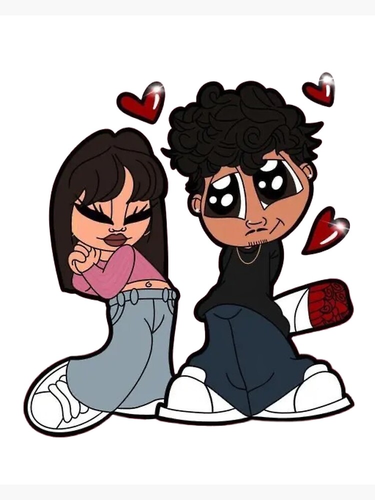 Cute Black Cartoon Couples fucking fan