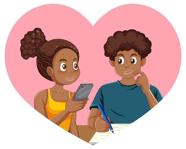 barb barkley recommends cute black cartoon couples pic