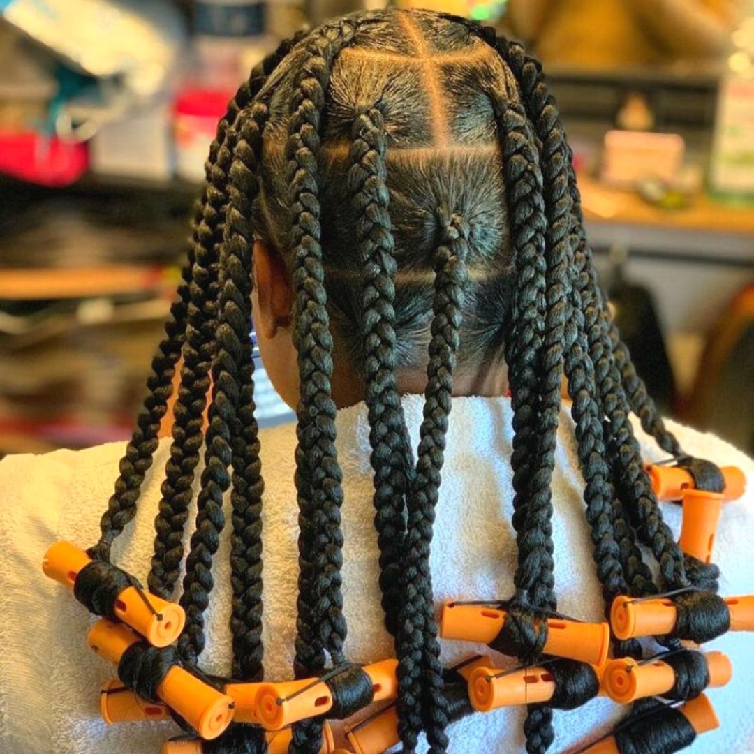 colleen hildebrandt recommends coi leray braids with curly ends pic