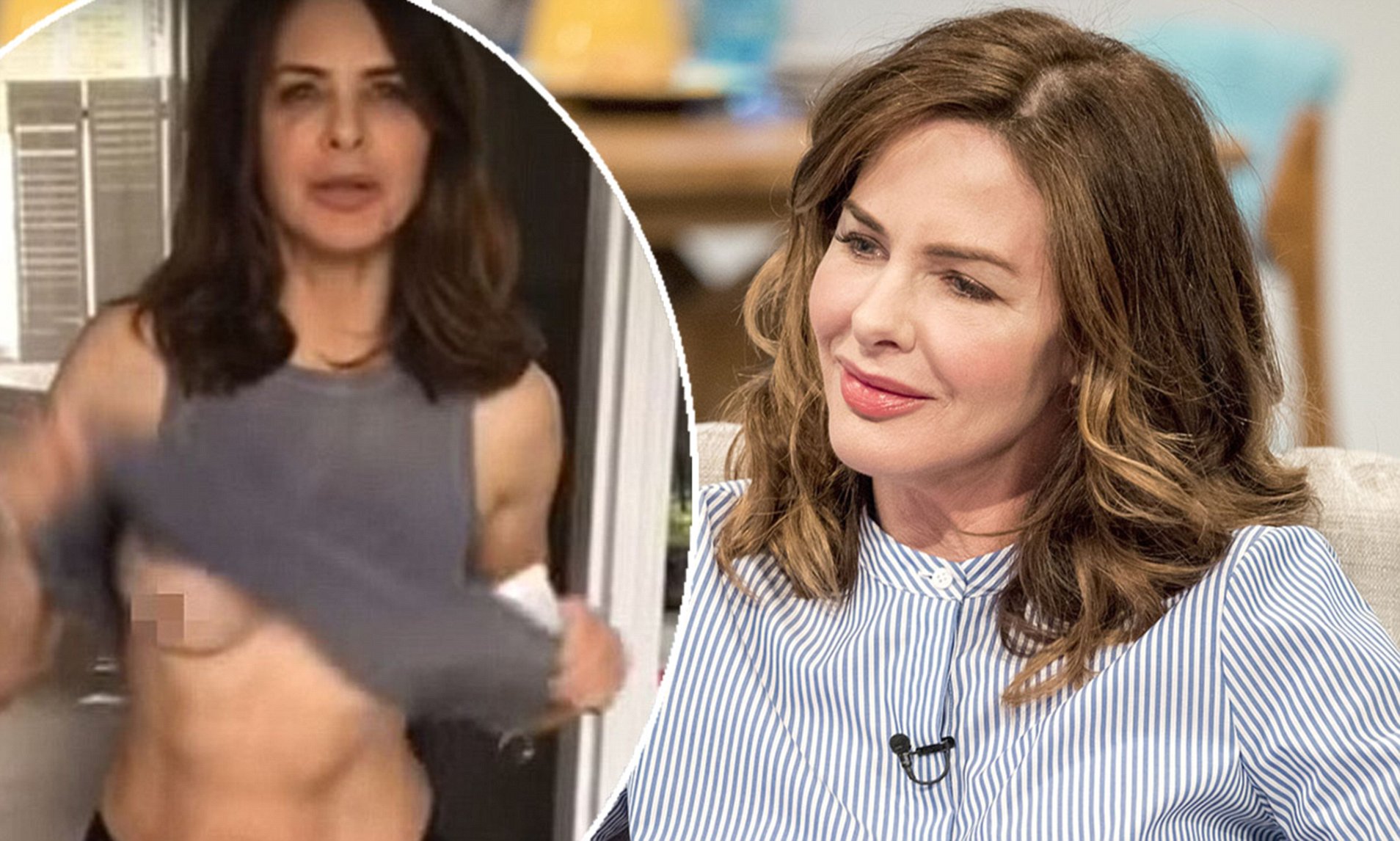 craig fusco recommends Trinny Woodall Boob Flash