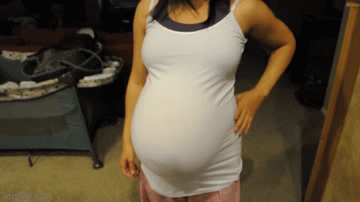 david pech share pregnant belly gif photos