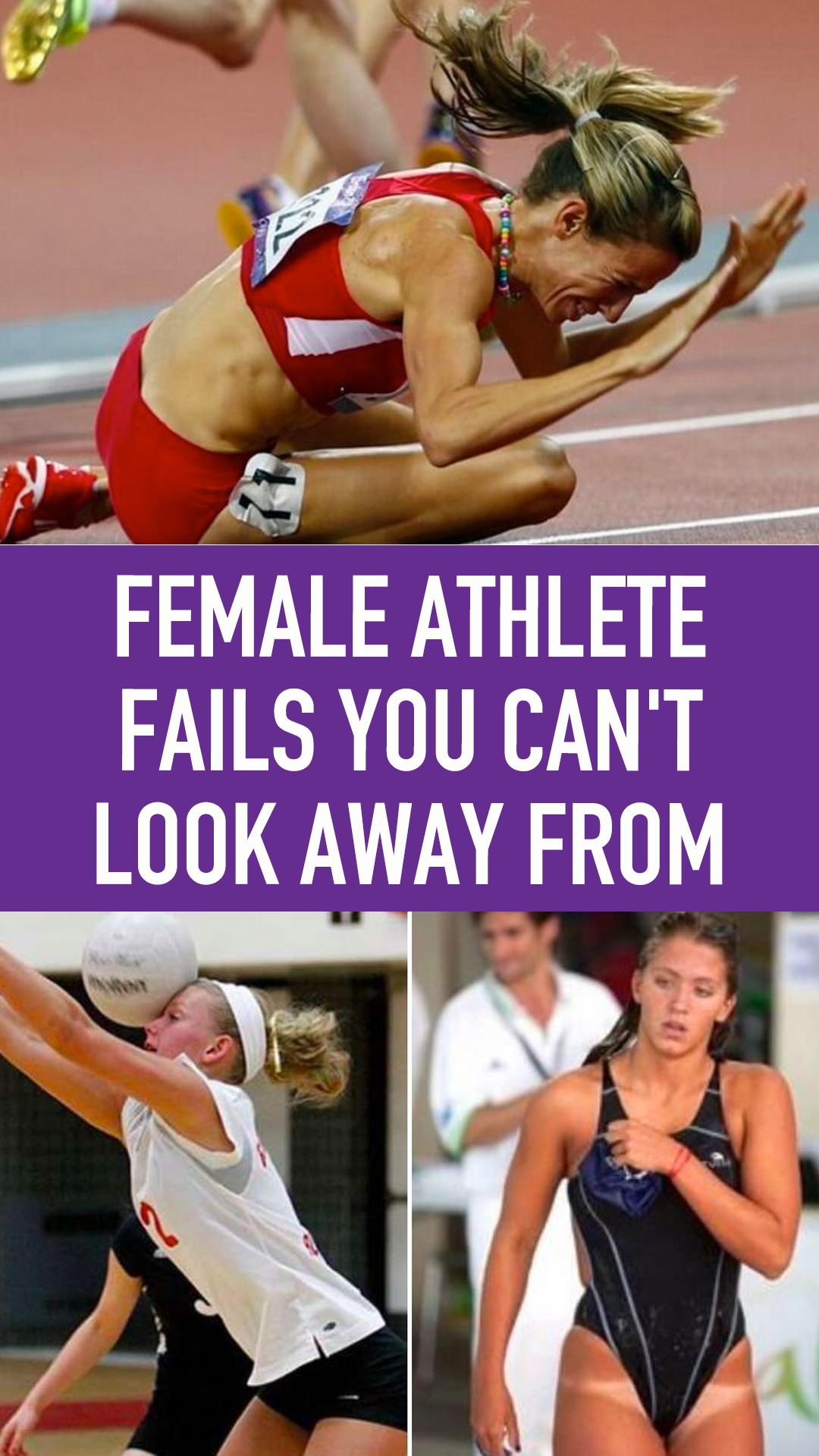 Best of Female athlete uniform fails