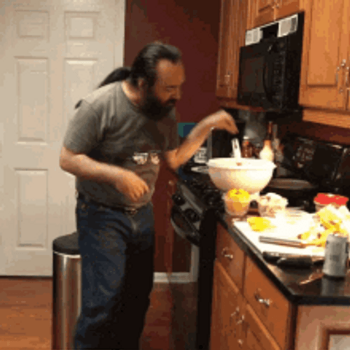 craig styers recommends dancing while cooking gif pic